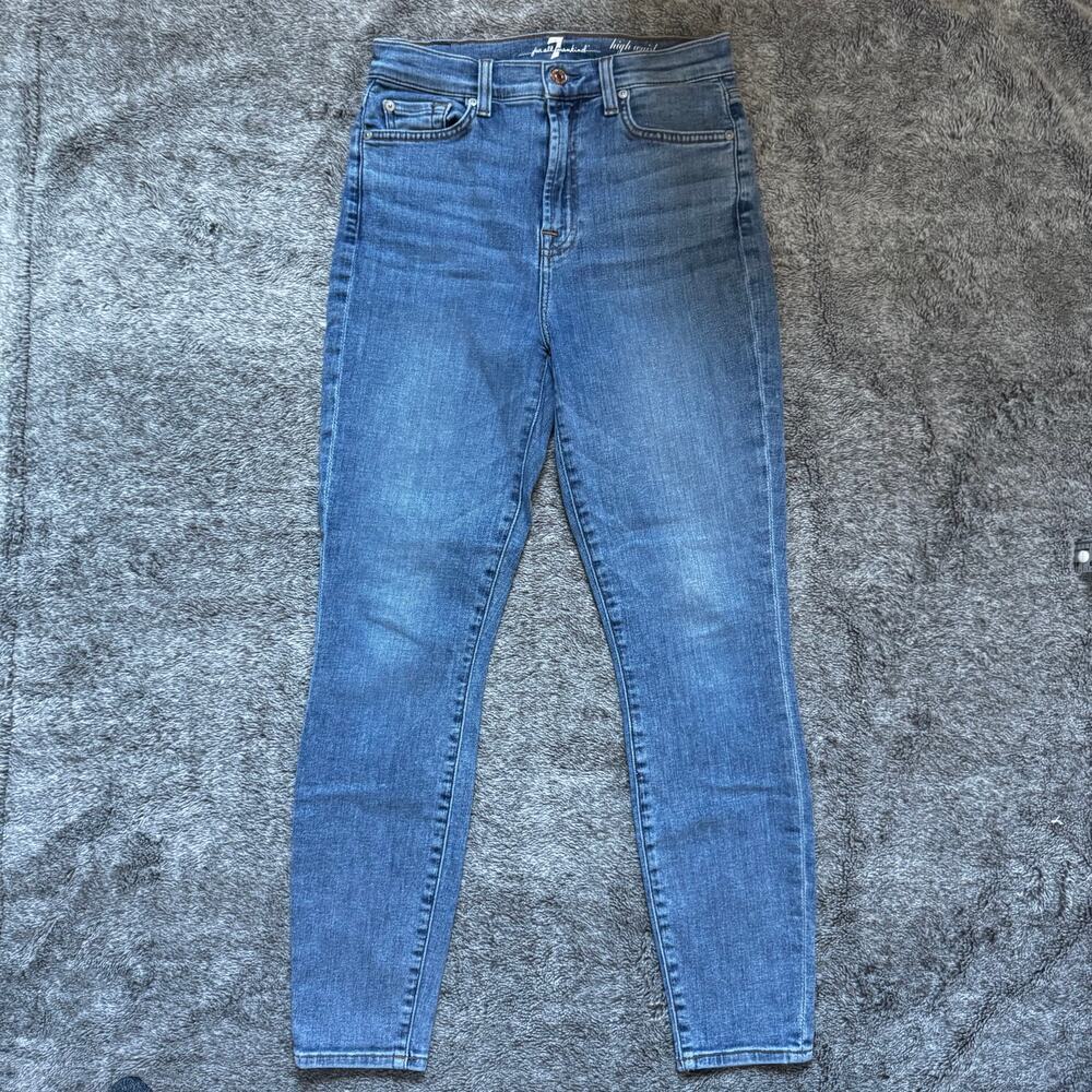 7 For All Mankind High Waist Ankle Gwenevere Women's Jeans 27